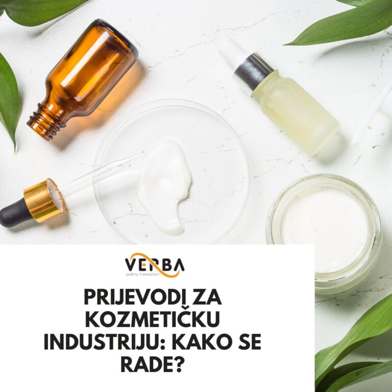 prijevodi za kozmetičku industriju