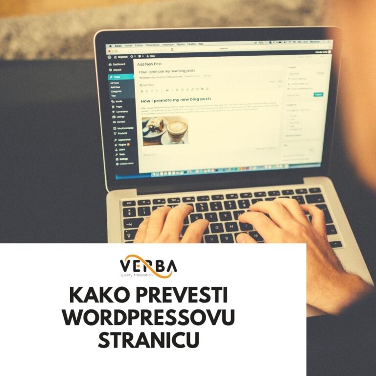 kako prevesti wordpress stranicu